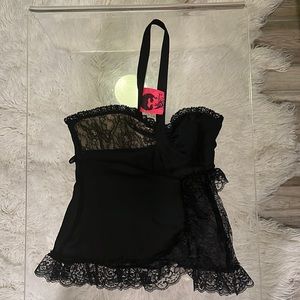 COLLECTORS Vintage Betsey Johnson Lace Top !